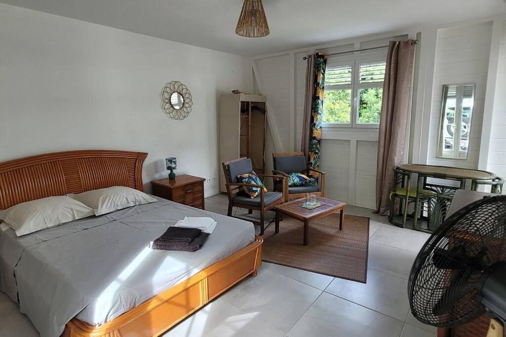 Ti-Hibiscus Bungalow T1 Clim-Wifi 30M2 2 Pers Grande Savane Bagian luar foto